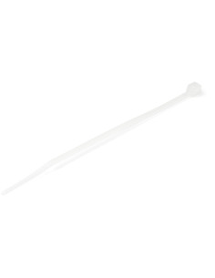 StarTech.com Fascetta Fermacavi da 10cm - Fascetta in Plastica Stringicavo Larga 2mm, Diametro del Fascio 22mm, Resistenza alla