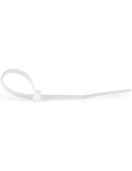 StarTech.com Fascetta Fermacavi da 10cm - Fascetta in Plastica Stringicavo Larga 2mm, Diametro del Fascio 22mm, Resistenza alla 