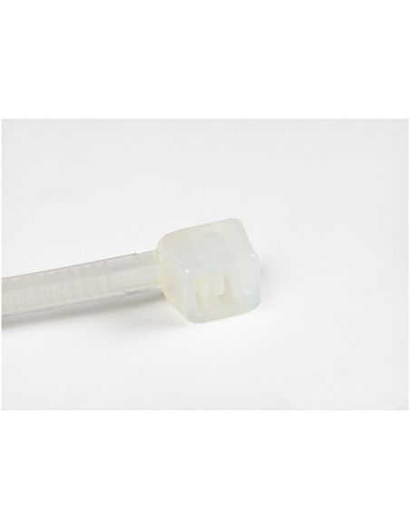 StarTech.com Fascetta Fermacavi da 10cm - Fascetta in Plastica Stringicavo Larga 2mm, Diametro del Fascio 22mm, Resistenza alla 