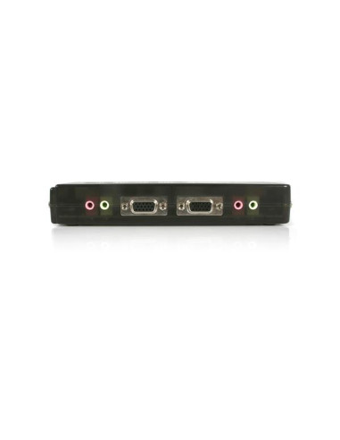 StarTech.com Kit Switch KVM USB con audio e cavi 4 porte, colore nero