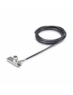 StarTech.com Cavo di Sicurezza per Notebook a duplice accesso da 2m, con chiave identica e a combinazione per dispositivi K-Slot