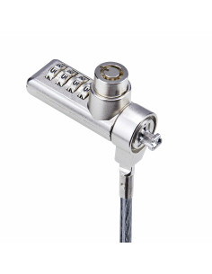 StarTech.com Cavo di Sicurezza per Notebook a duplice accesso da 2m, con chiave identica e a combinazione per dispositivi K-Slot 2