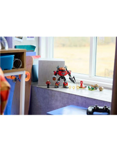 KNUCKLES VS MECHEGGCRUSHER DREGGMAN