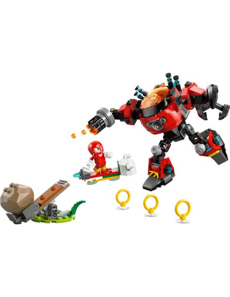 KNUCKLES VS MECHEGGCRUSHER DREGGMAN