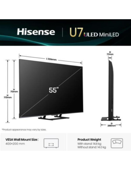 50 U79Q MINI LED 4K UHD SMART 144HZ