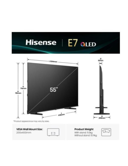 55 E79Q QLED 4K UHD SMART VIDAA