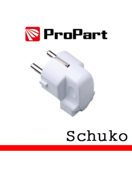 ProPart Spina schuko 90° polybag