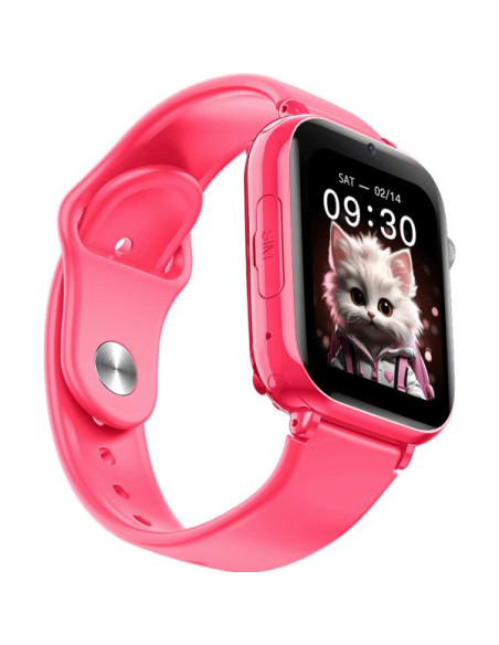 MaxCom FW59 Kiddo 4G Pink 4,7 cm (1.85") IPS 27 mm Digitale 240 x 280 Pixel Touch screen Rosa GPS (satellitare)