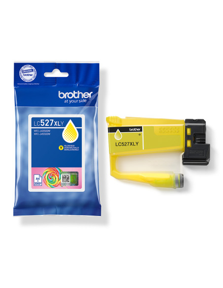 Brother LC527XLY cartuccia d'inchiostro 1 pz Originale Resa elevata (XL) Giallo