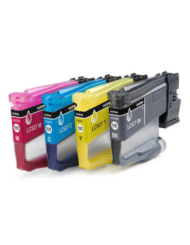 Brother LC527VAL cartuccia d'inchiostro 4 pz Originale Nero, Ciano, Magenta, Giallo