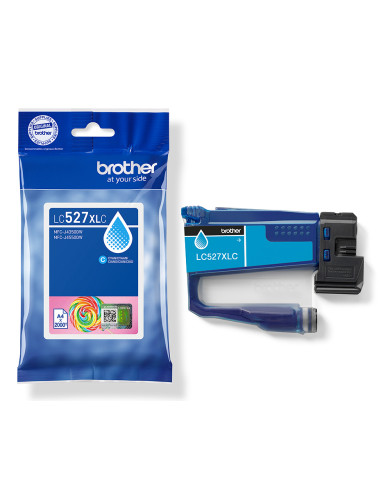 Brother LC527XLC cartuccia d'inchiostro 1 pz Originale Resa elevata (XL) Ciano