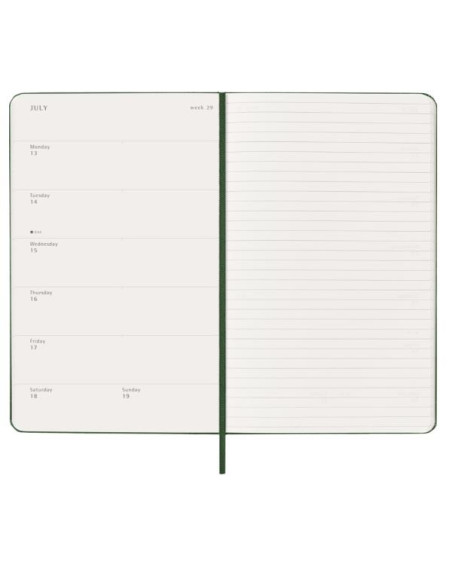 12M WKLY NTBK LG MYRTLE GREEN HARD