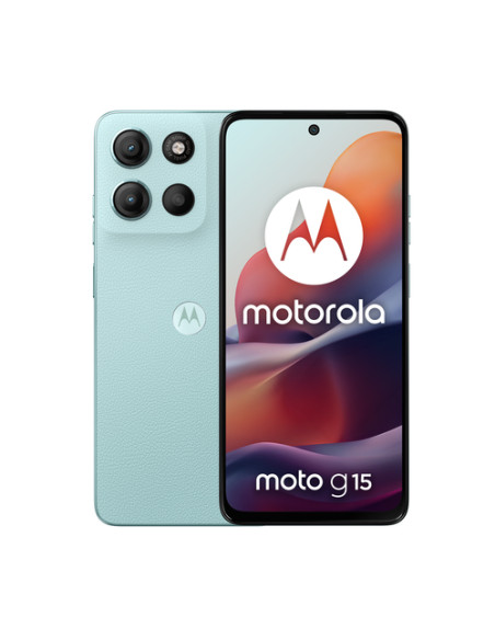 Motorola moto g15 17,1 cm (6.72") Doppia SIM Android 15 4G USB tipo-C 8 GB 512 GB 5200 mAh Azzurro