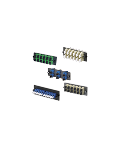 PANNELLO CON 6 ADATTATORI LC DUPLEX