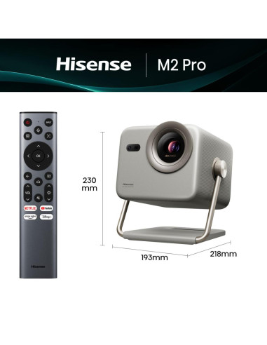 Hisense M2 Pro proiettore per pellicole Grigio
