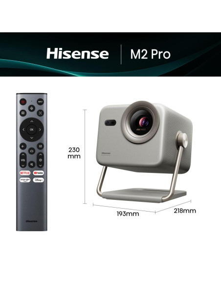 Hisense M2 Pro proiettore per pellicole Grigio