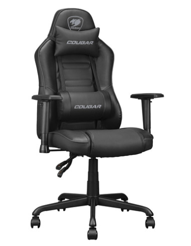 COUGAR Gaming Fusion S Black Sedia da gaming per PC Seduta imbottita Nero