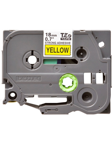 Brother TZE-S641 nastro per etichettatrice Nero su giallo TZ
