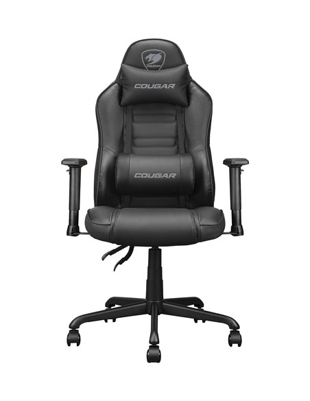 COUGAR Gaming Fusion S Black Sedia da gaming per PC Seduta imbottita Nero COUGAR Gaming Fusion S Black Sedia da gaming per PC Seduta imbottita Nero