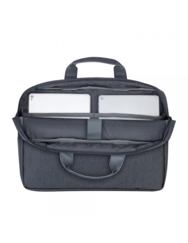 Rivacase 7532 borsa per notebook 39,6 cm (15.6") Valigetta ventiquattrore Grigio