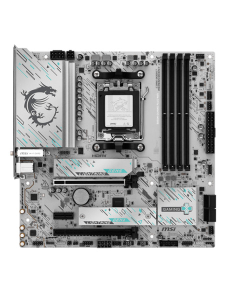 MSI B850M GAMING PLUS WIFI AMD B850 Socket AM5 micro ATX