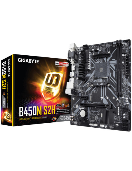 GIGABYTE B450M S2H (rev. 1.0) AMD B450 Socket AM4 micro ATX