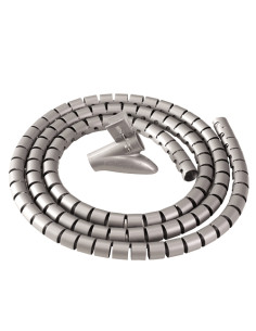 Fellowes CableZip Pavimento Tubo flessibile per cavo Argento 1 pz