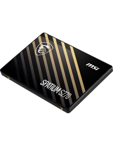 MSI SPATIUM S270 SATA 2.5 480GB drives allo stato solido 2.5" Serial ATA III 3D NAND