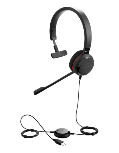 Jabra Evolve 30 II Auricolare Cablato A Padiglione Ufficio USB Type-C / USB Type-A Nero