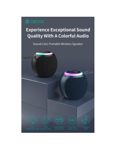 DEVIA ALTOPARLANTE BLUETOOTH 5.3 EM505 POWER 5 WATT NERO