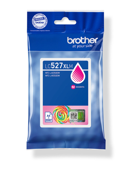 Brother LC527XLM cartuccia d'inchiostro 1 pz Originale Resa elevata (XL) Magenta