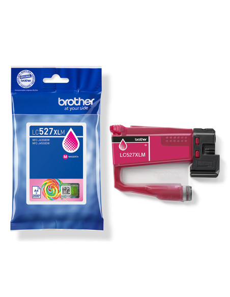 Brother LC527XLM cartuccia d'inchiostro 1 pz Originale Resa elevata (XL) Magenta