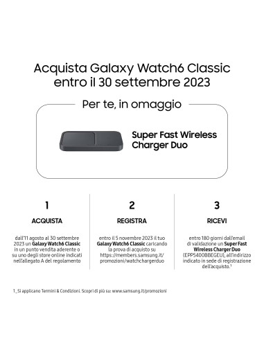 Samsung Galaxy Watch6 Classic (Bluetooth, 43mm)