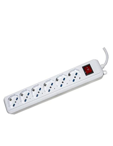 MULTIPRESA 6 PRESE 2P+T 10/16 P40 I