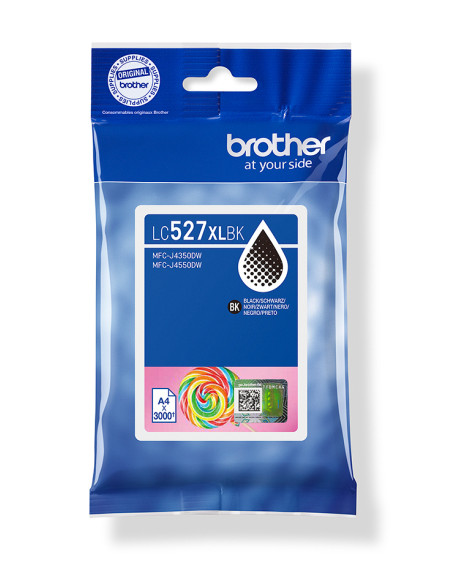 Brother LC527XLBK cartuccia d'inchiostro 1 pz Originale Resa elevata (XL) Nero