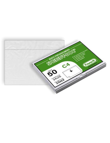 CF50 BUSTE ADESIVE SPEEDY DOC C4