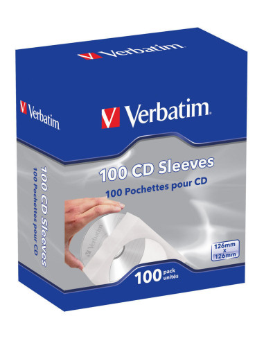 Verbatim 100 custodie per CD (carta)