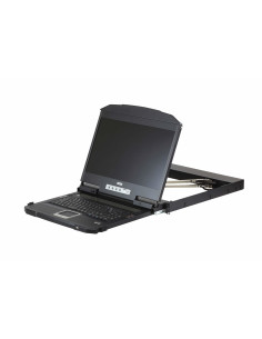 ATEN CL3800NW console a rack 47 cm (18.5") 1920 x 1080 Pixel Metallo, Plastica Nero 1U
