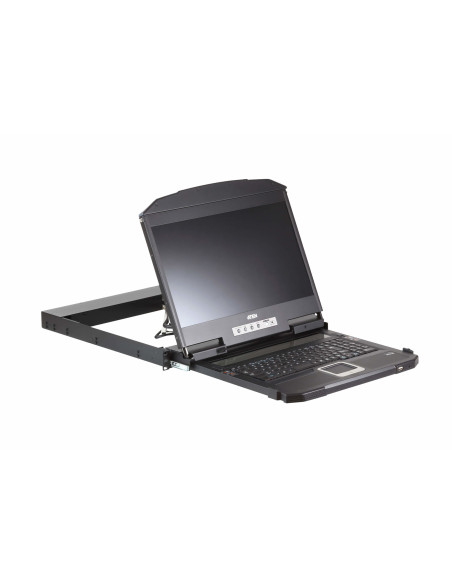 ATEN CL3800NW console a rack 47 cm (18.5") 1920 x 1080 Pixel Metallo, Plastica Nero 1U