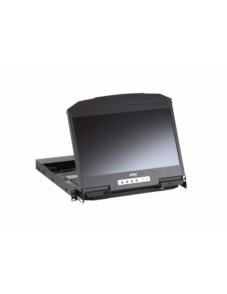 ATEN CL3800NW console a rack 47 cm (18.5") 1920 x 1080 Pixel Metallo, Plastica Nero 1U