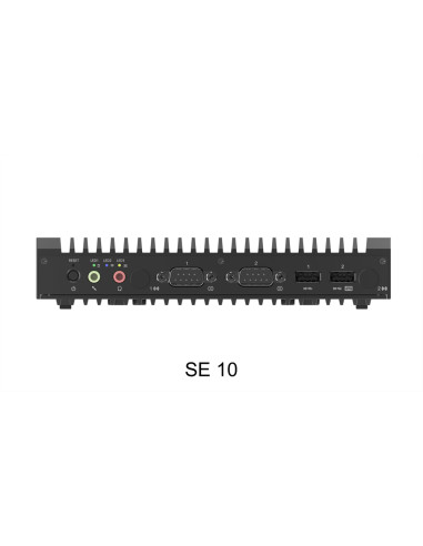 Lenovo ThinkEdge SE10 Intel Atom® x6425RE 8 GB DDR4-SDRAM 256 GB SSD Windows 10 IoT Enterprise Mini PC Nero