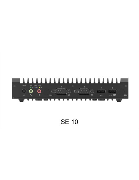 Lenovo ThinkEdge SE10 Intel Atom® x6425RE 8 GB DDR4-SDRAM 256 GB SSD Windows 10 IoT Enterprise Mini PC Nero
