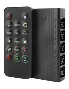 Mars Gaming MFHUB parte e accessorio del sistema di raffreddamento del computer Controller RGB indirizzabile