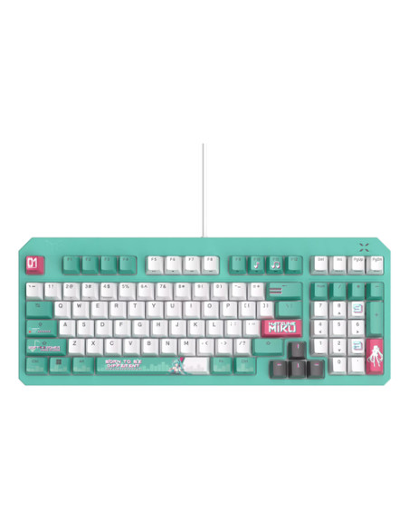 ASUS TUF Gaming K3 Gen II Hatsune Miku Edition tastiera USB Multicolore