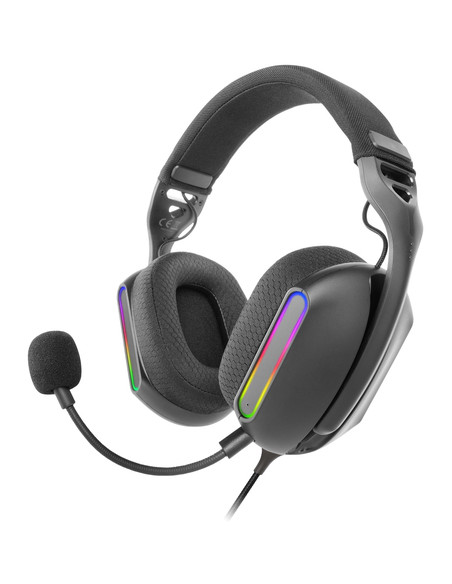 Mars Gaming MH-PRO Auricolare Cablato A Padiglione USB tipo A Nero