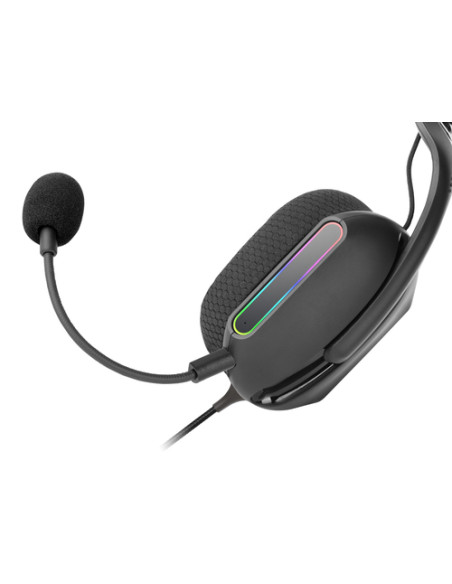 Mars Gaming MH-PRO Auricolare Cablato A Padiglione USB tipo A Nero