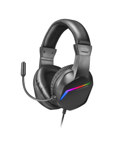 Mars Gaming MH122 cuffia e auricolare Cablato A Padiglione USB tipo A Nero