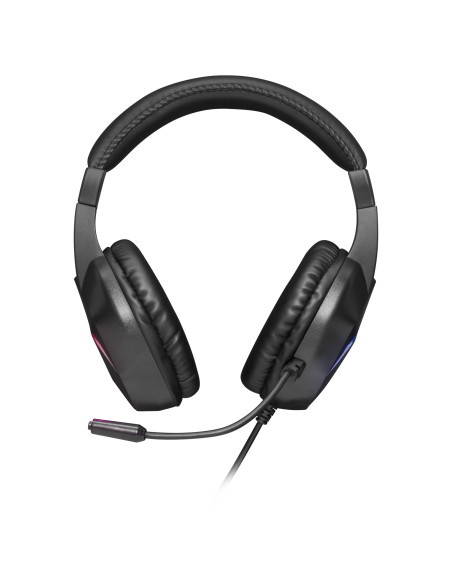 Mars Gaming MH122 cuffia e auricolare Cablato A Padiglione USB tipo A Nero
