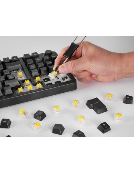 Mars Gaming MKPROYIT tastiera USB QWERTY Italiano Nero