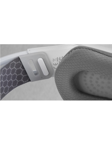 Mars Gaming MH-STRIKEW Auricolare Cablato A Padiglione Bianco